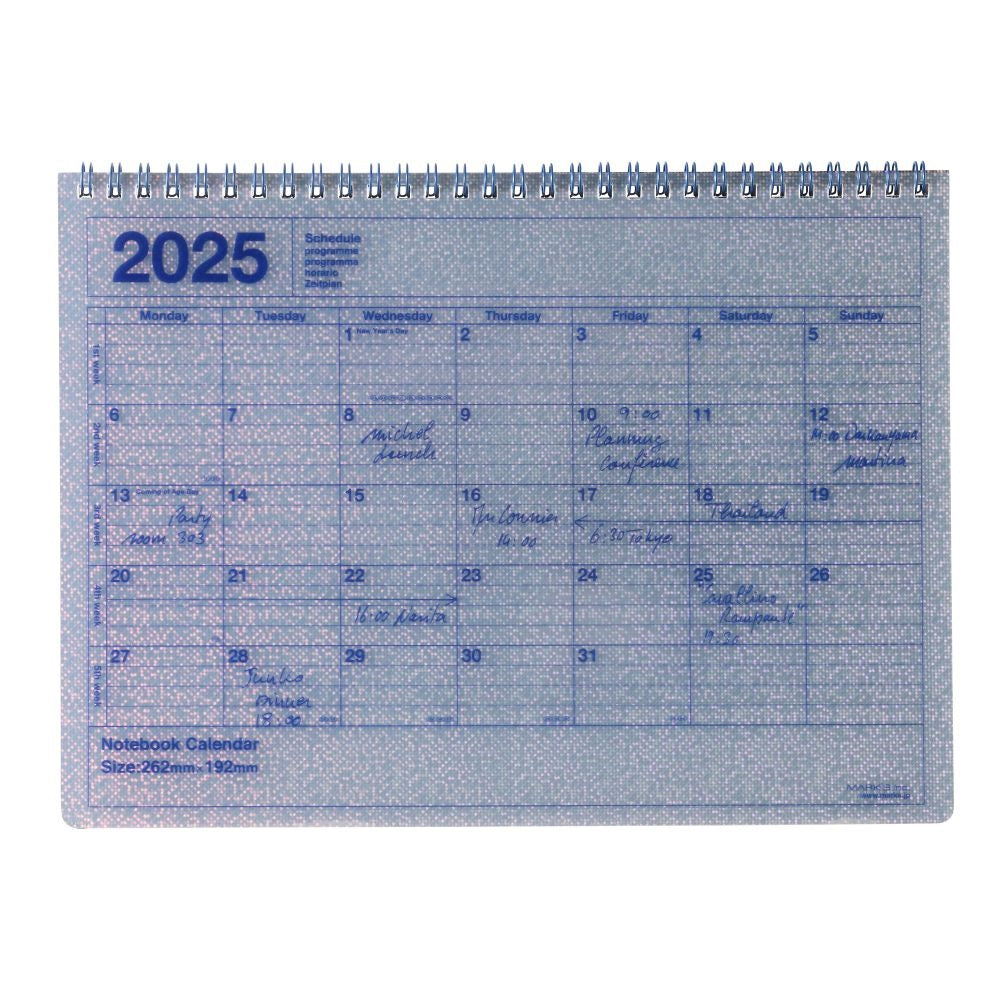 2025 Calendar Notebook