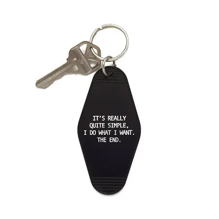 It's Really Quite Simple Keychain
