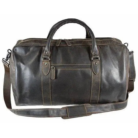 Leather Overnight Travel Bag Victoria