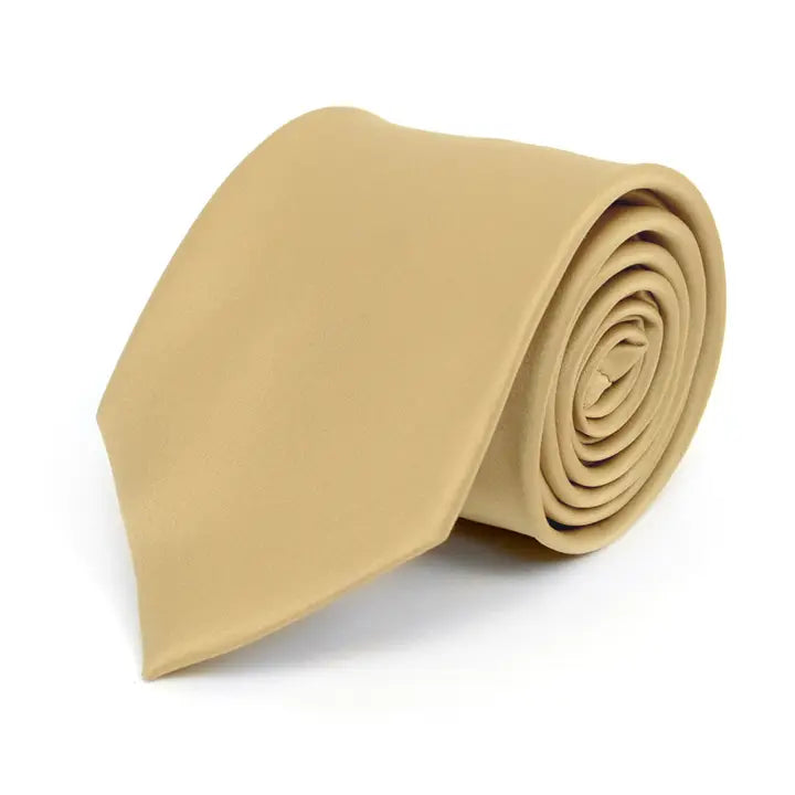 Standard Solid Satin Ties