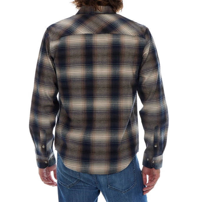 Long-Sleeved Plaid Flannel
