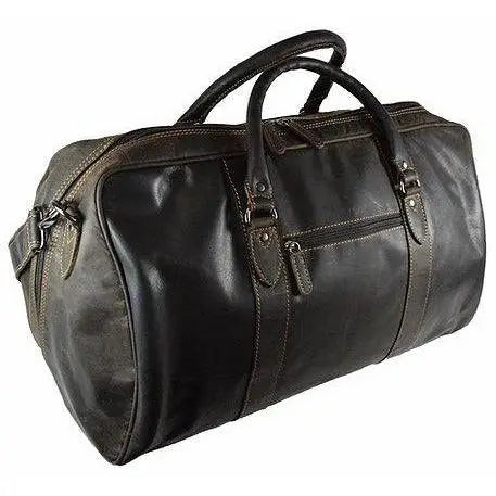 Leather Overnight Travel Bag Victoria