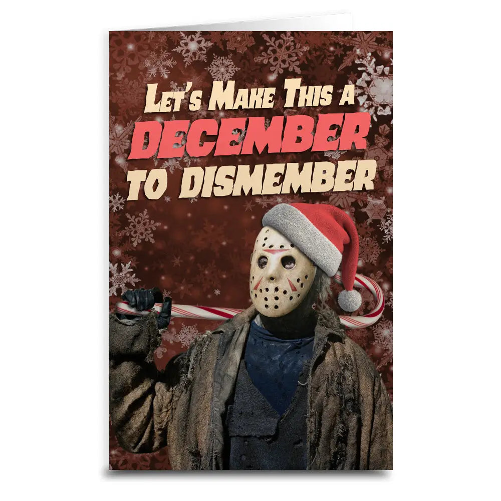 A December To Dismember Christmas Card