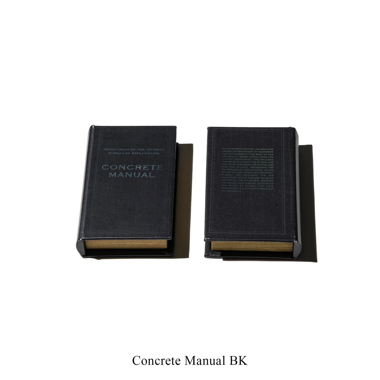 Concrete Manual Stash Book