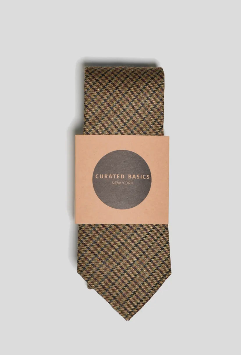 100% Cotton Tattersall Tie