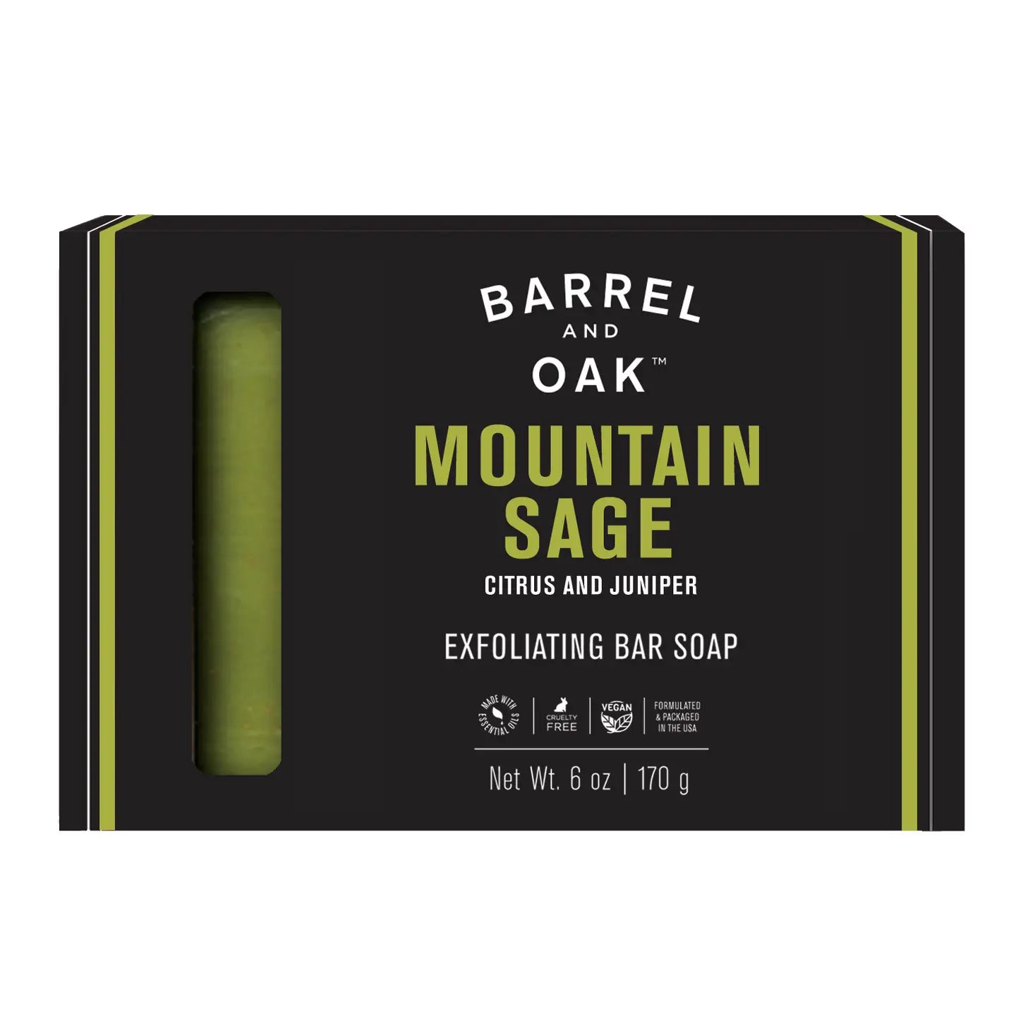Mountain Sage Exfoliating Bar Soap