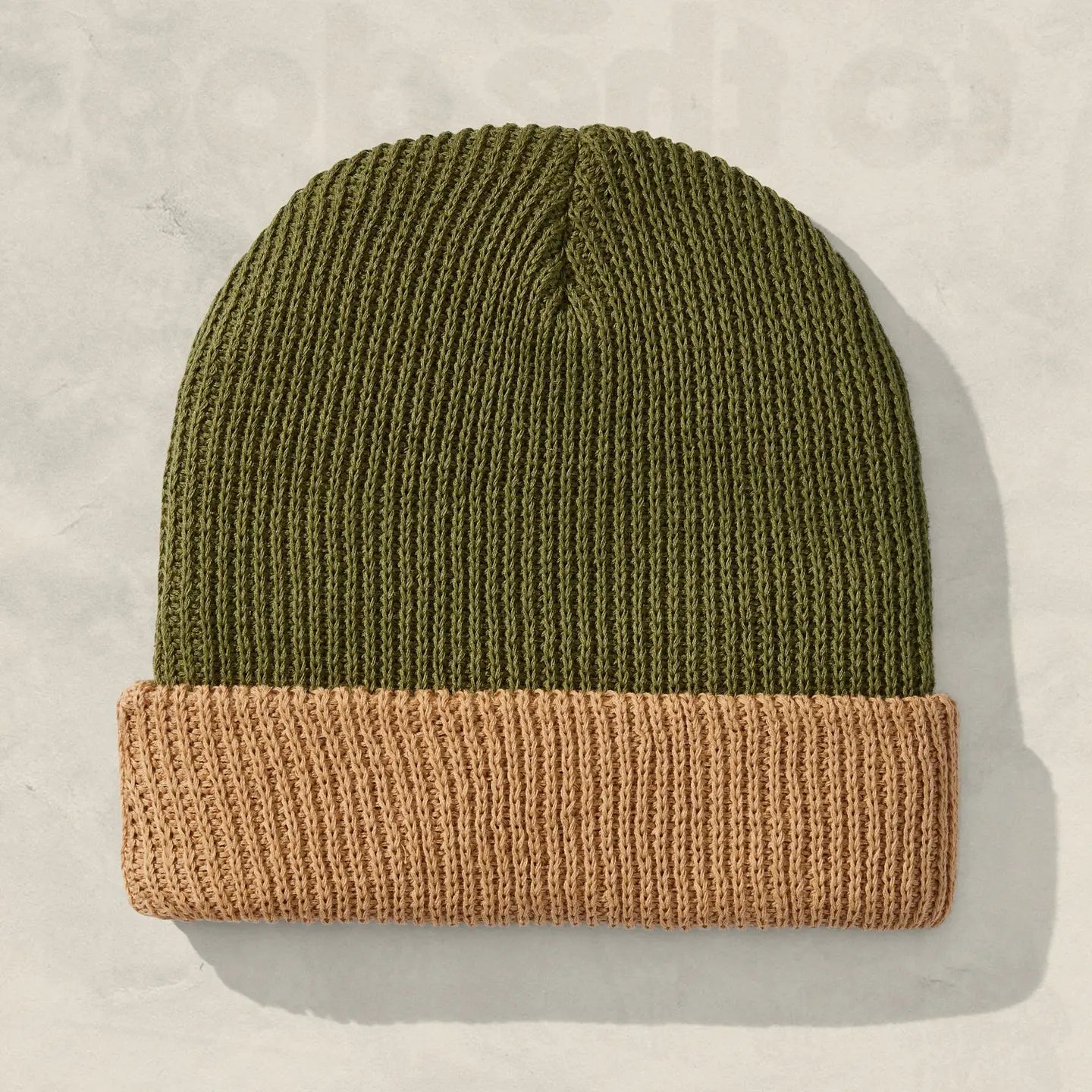 Tow Tone Slacker Beanie