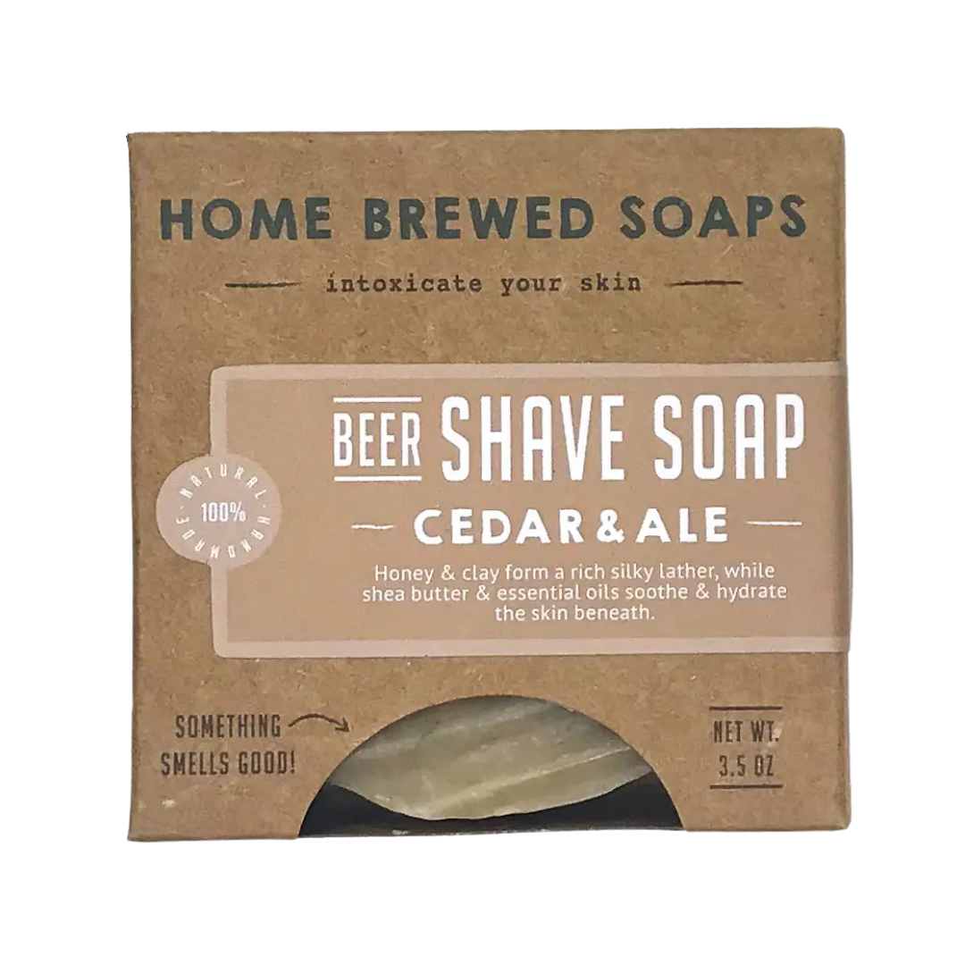 Cedar & Ale Beer Shaving Soap