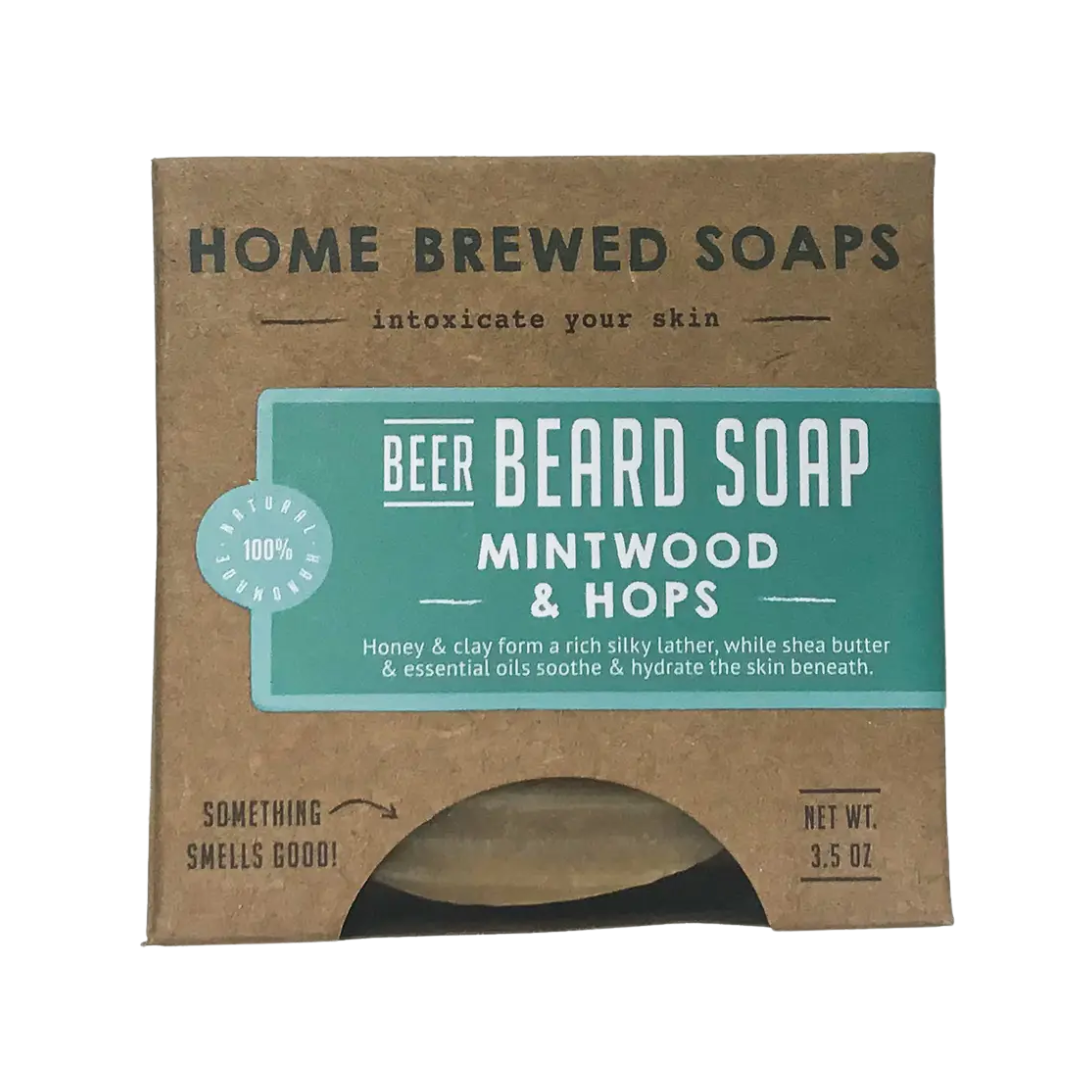 Mintwood & Hops Beard Beer Soap