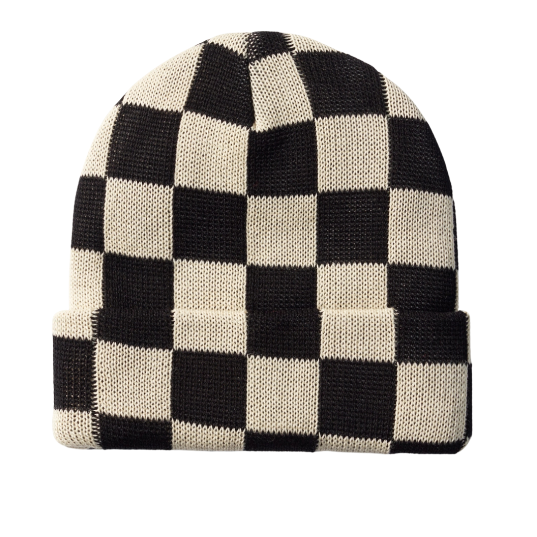 Checkerboard Slacker Beanie