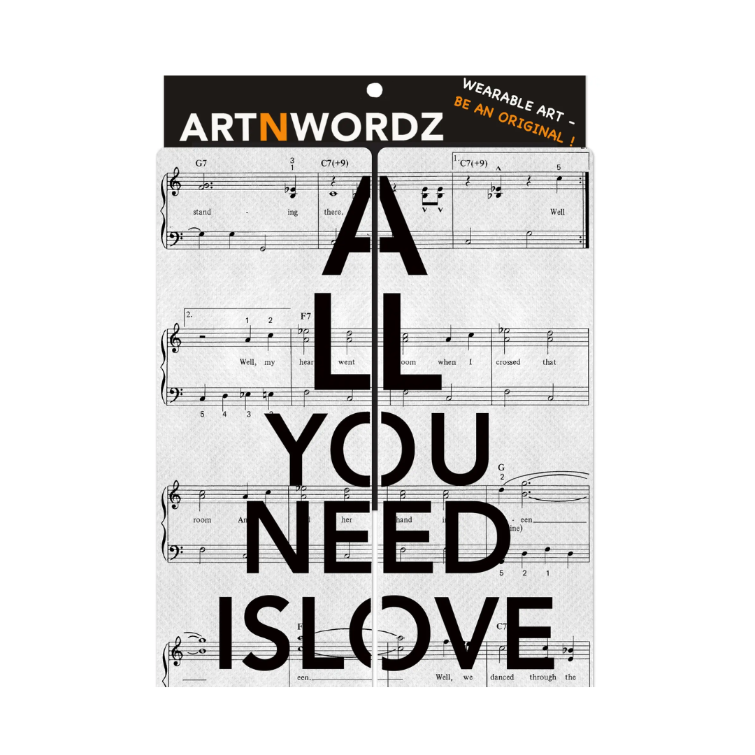 All You Need Is Love Music Socks