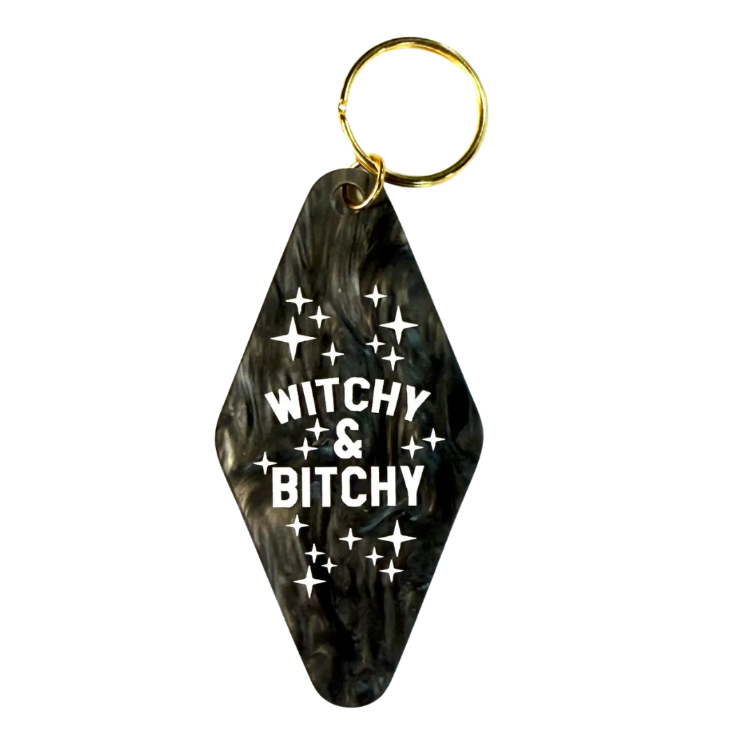 Witchy & Bitchy Keychain