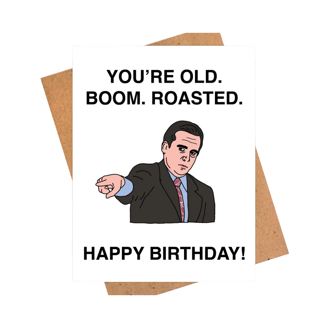 Michael Scott, the Office Funny Birthday Card 2.0