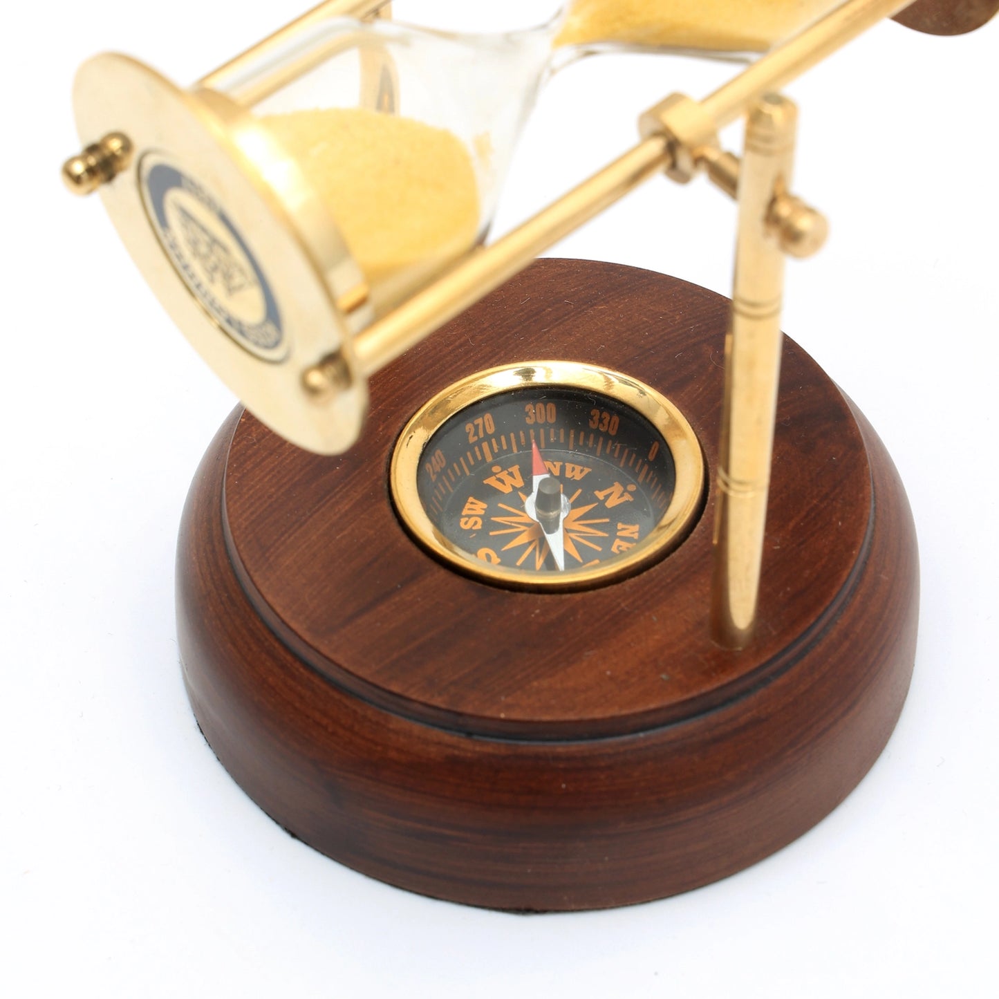 Decorative Brass Frame Sand Timer-Hourglass