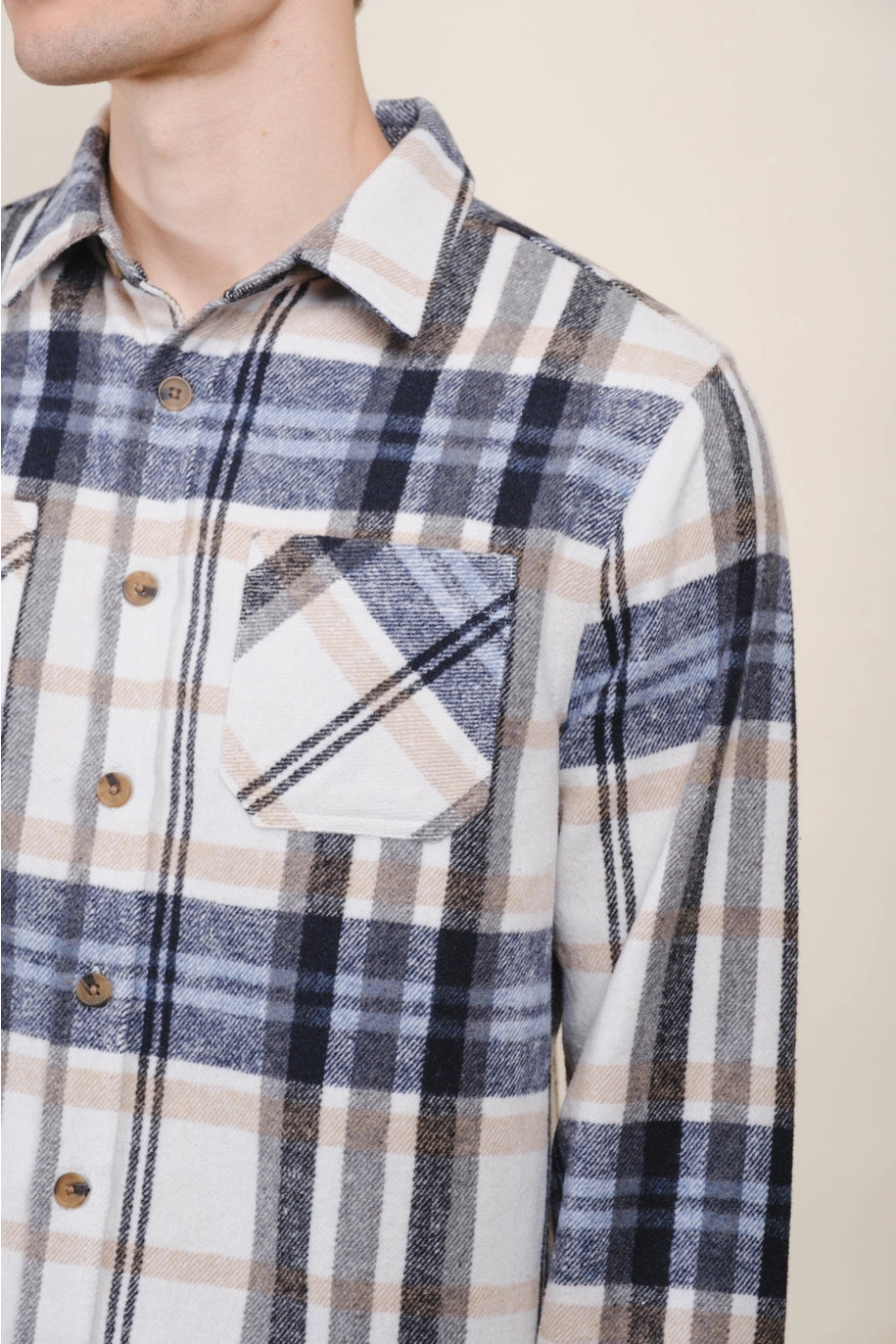 Plaid Heavy Weight Flannel Shacket