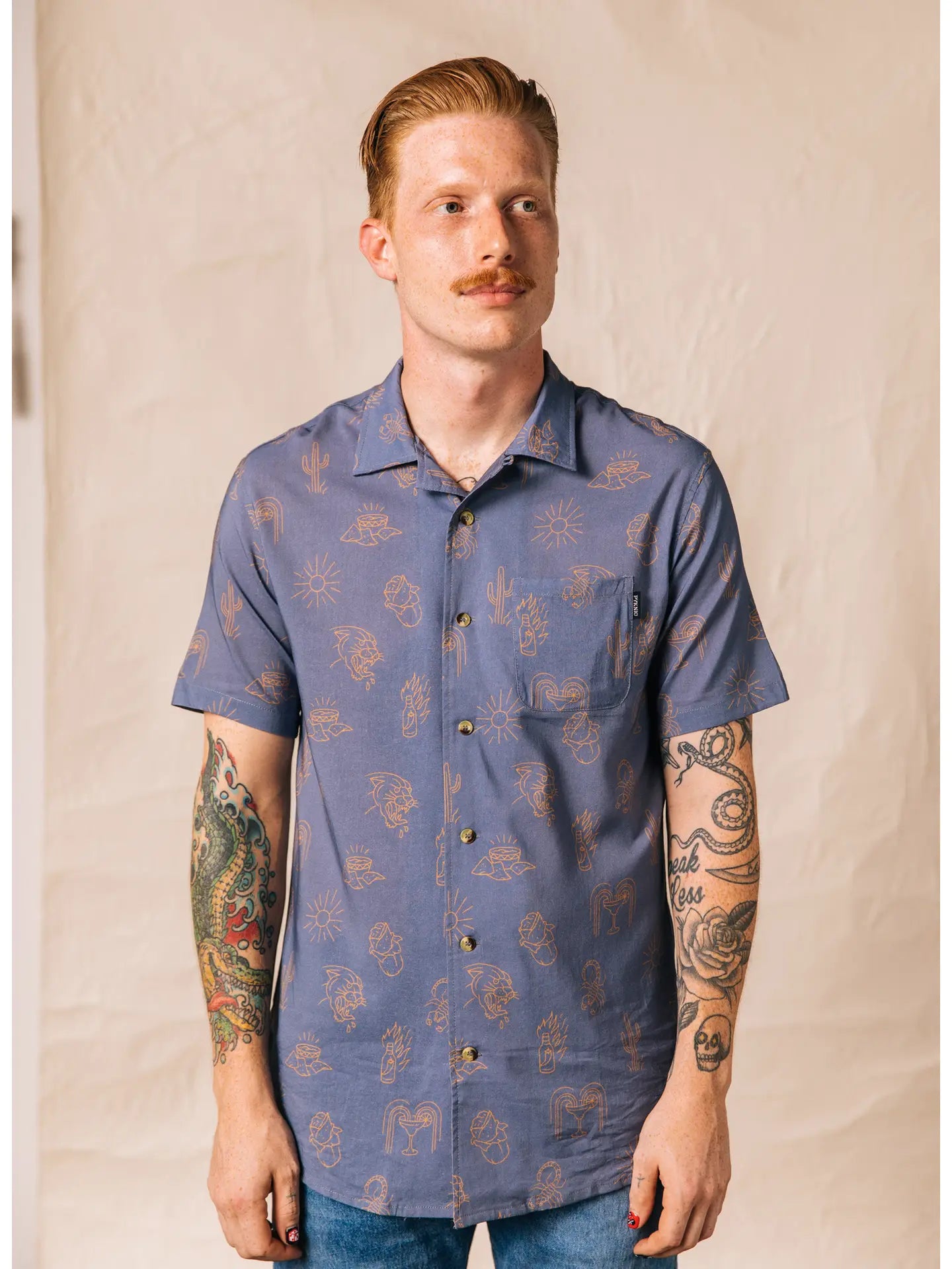 Adios Burritos Casual Button Down Shirt