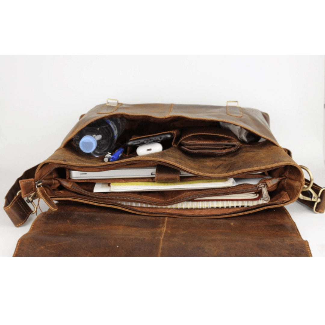 Leather Laptop Bag Portland