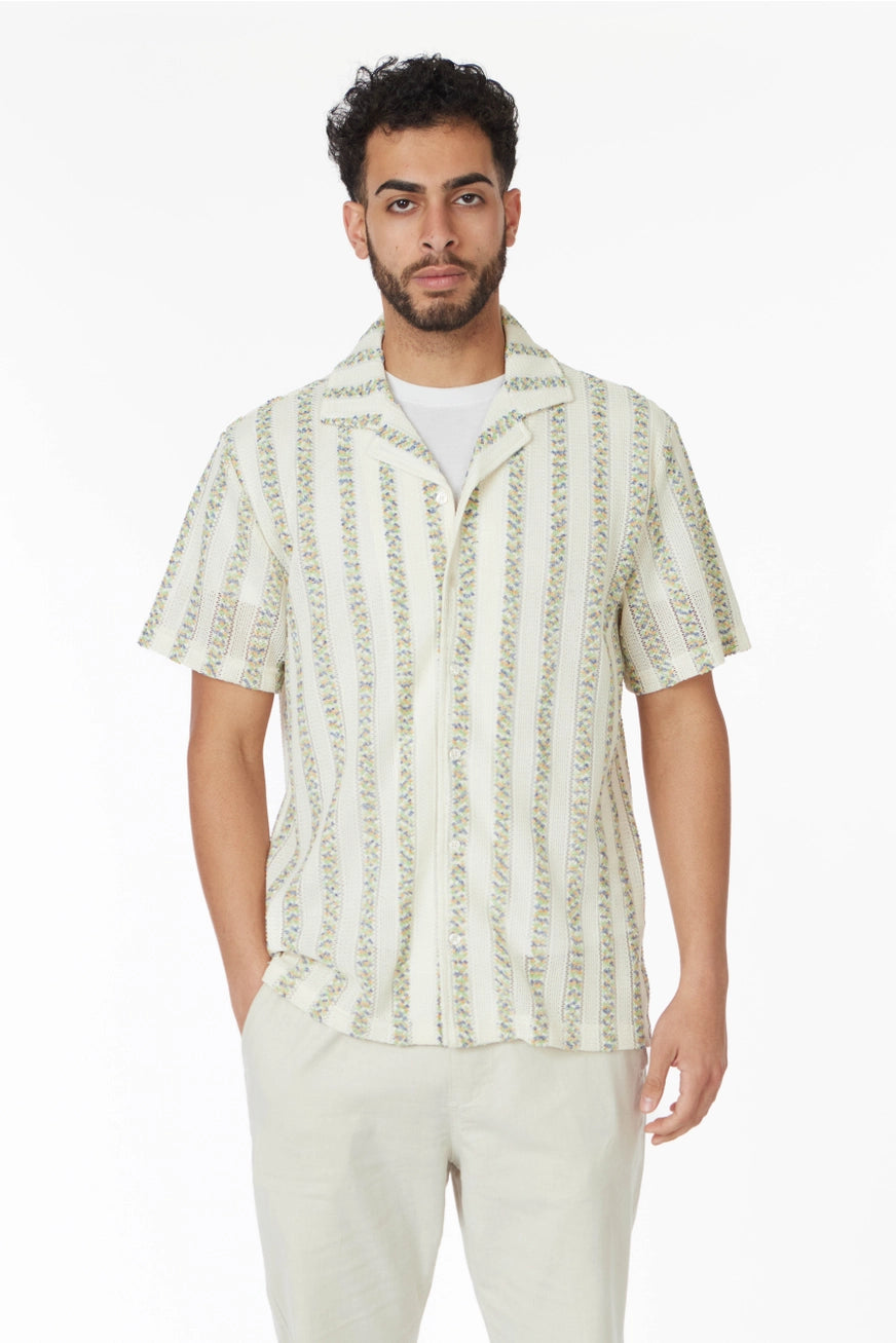 White Resort Button Down Shirt