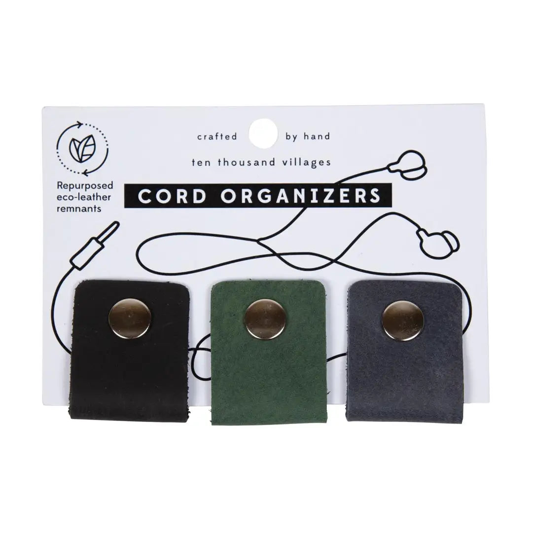 Leather Cord Organizers