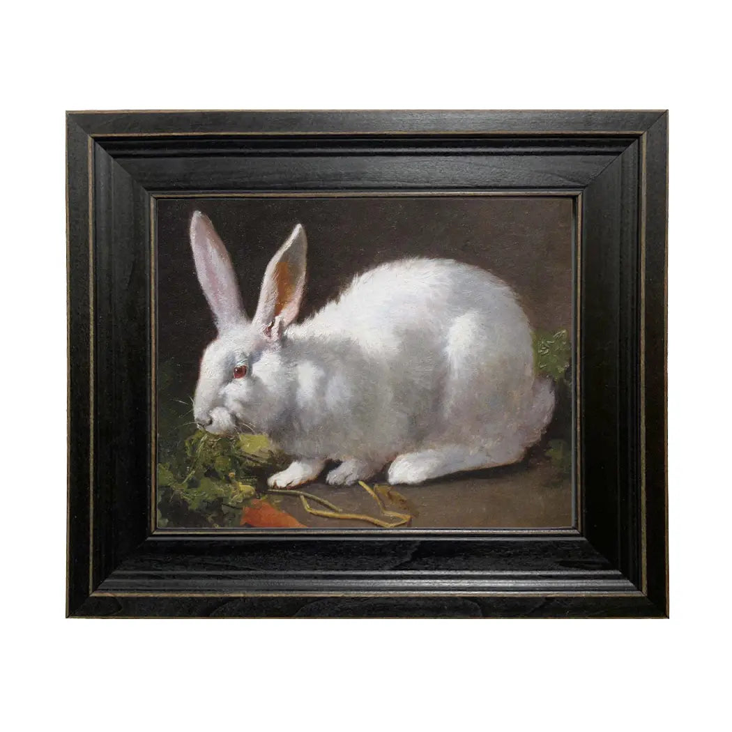 White Rabbit Oil Painting Print Reproduction On Canvas