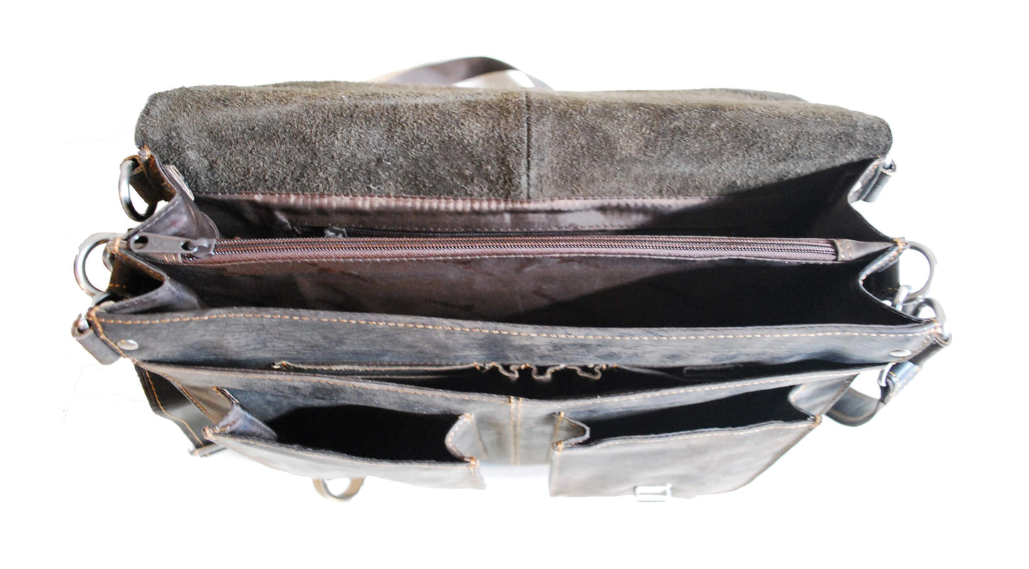 Eric Combination Briefcase/Backpack