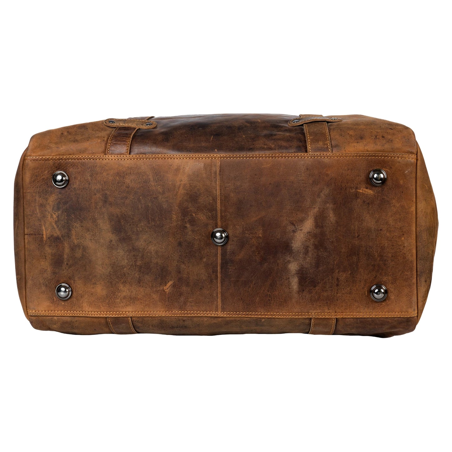 Leather Overnight Duffle Bag Munich