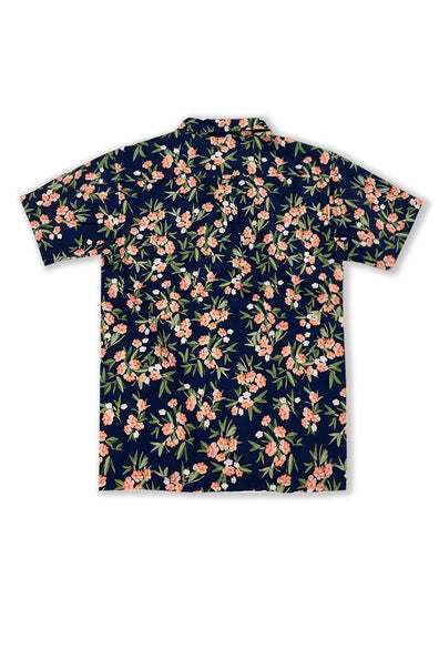 Hawaiian Floral Button Down Shirt