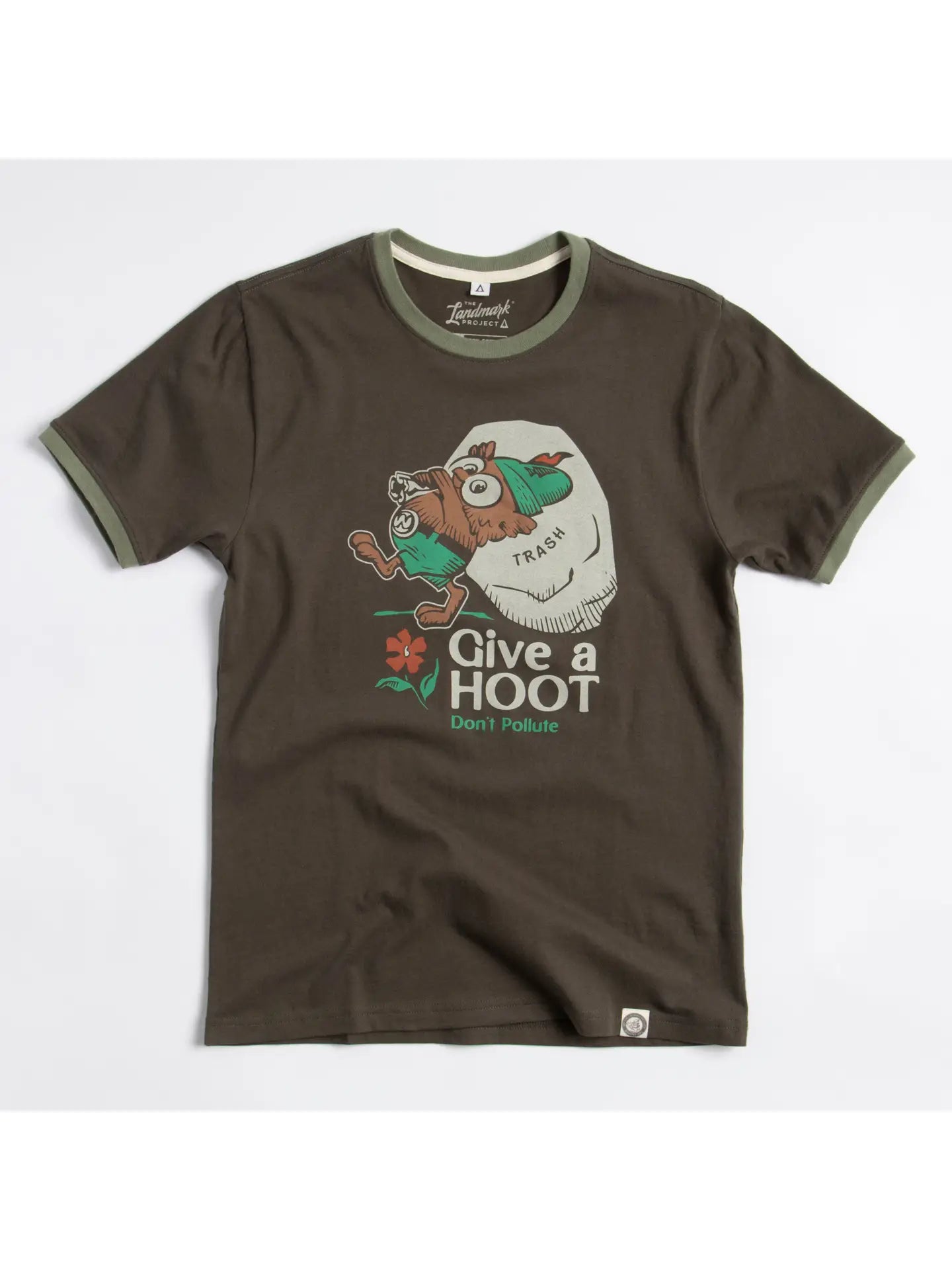 Give a Hoot Ringer Tee
