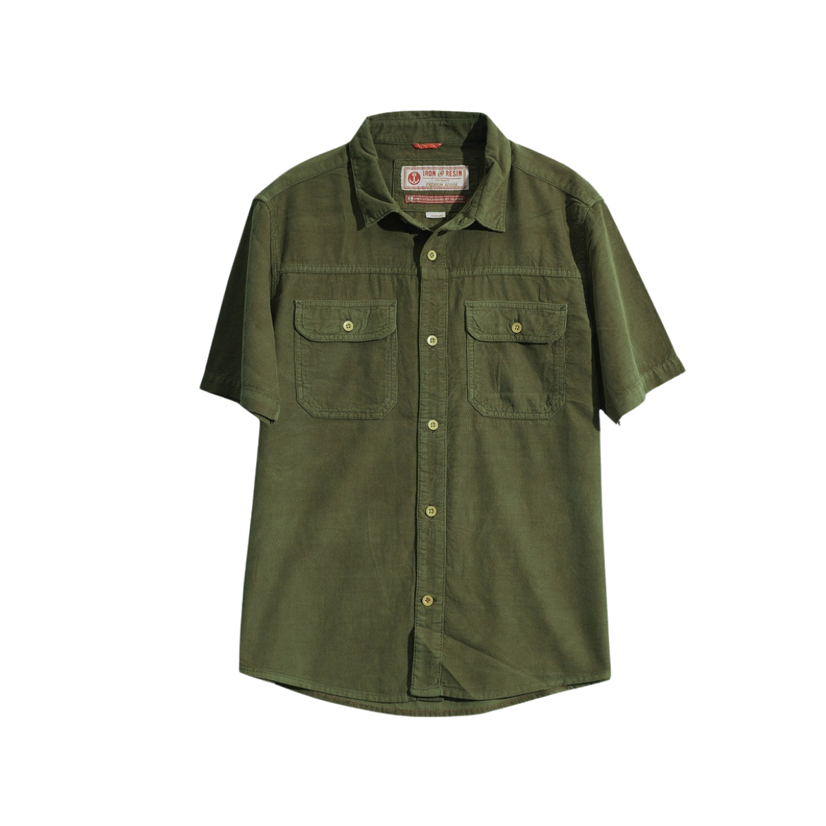 Herman Button Down Corduroy Short Sleeve Shirt