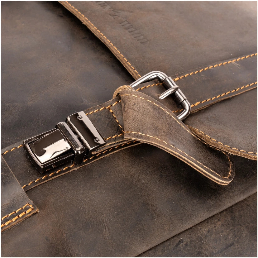 Melbourne Leather Laptop Backpack