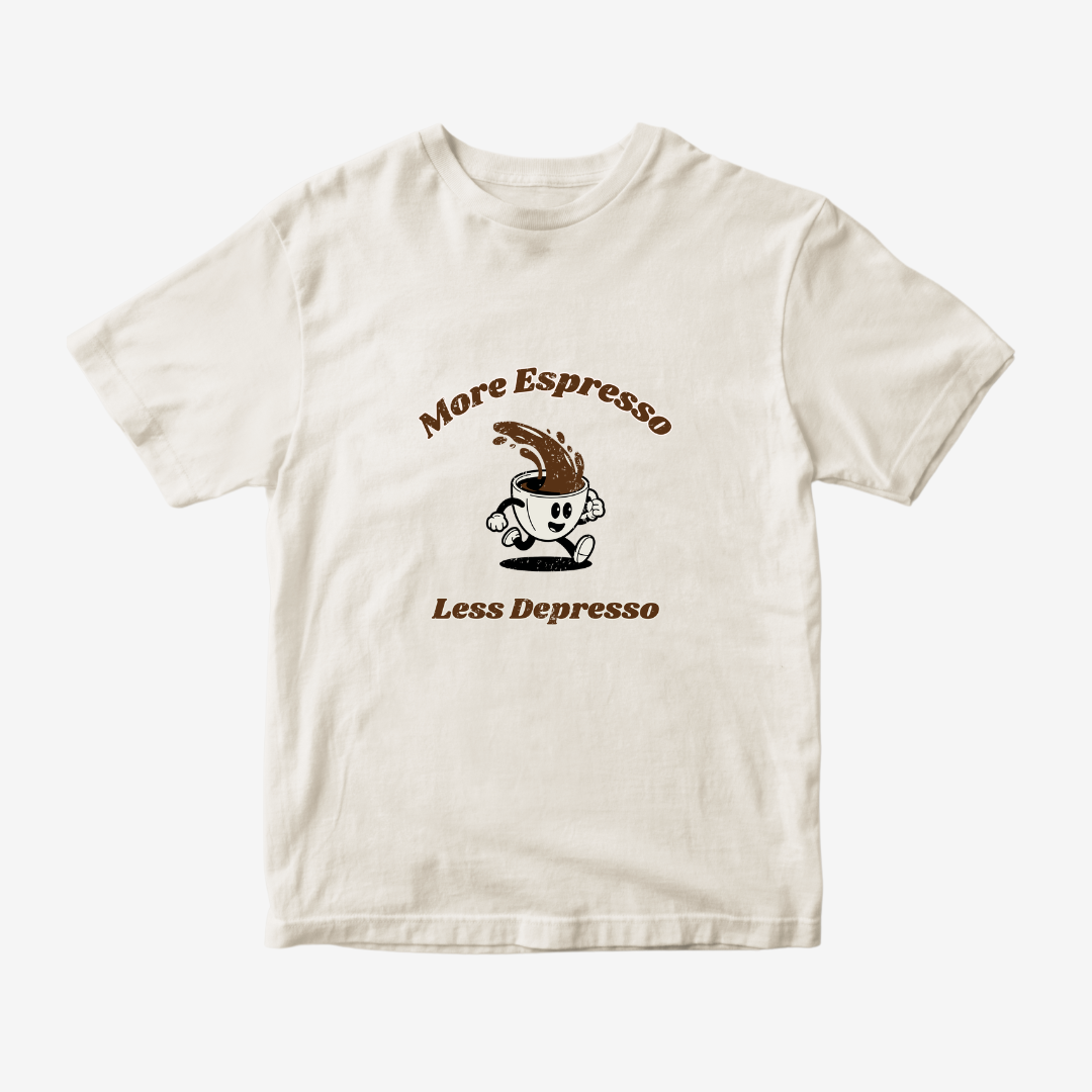More Espresso Less Depresso Tee