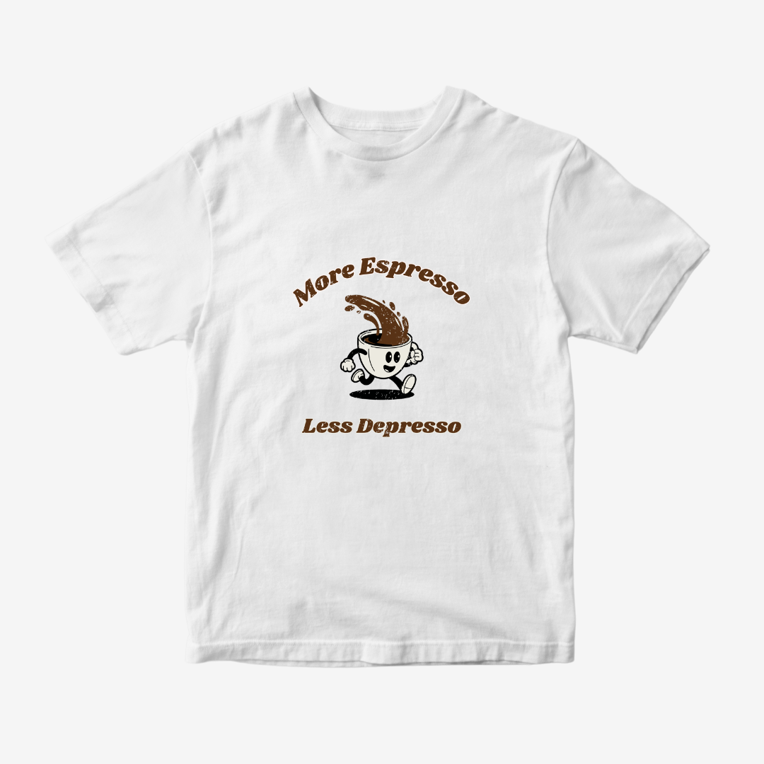 More Espresso Less Depresso Tee