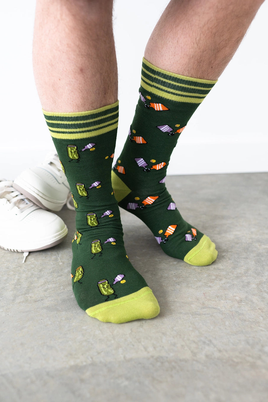 Mismatched Pickleball Socks
