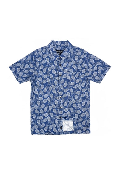 Pineapple Hawaiian Button Down Shirt