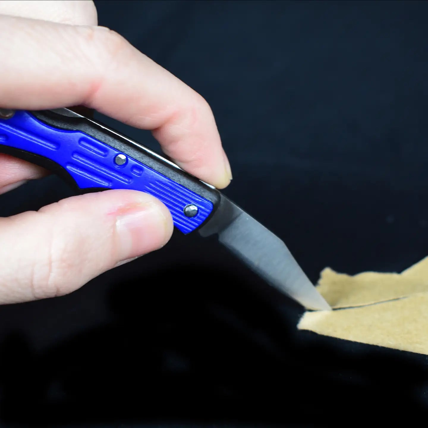 Keychain Knife With Durable Plastic Handle