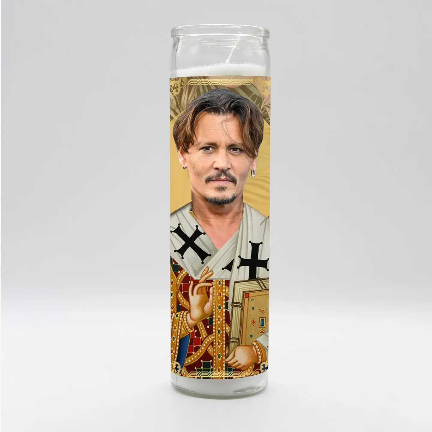 Saint of Bad Boys Johnny Depp Candle