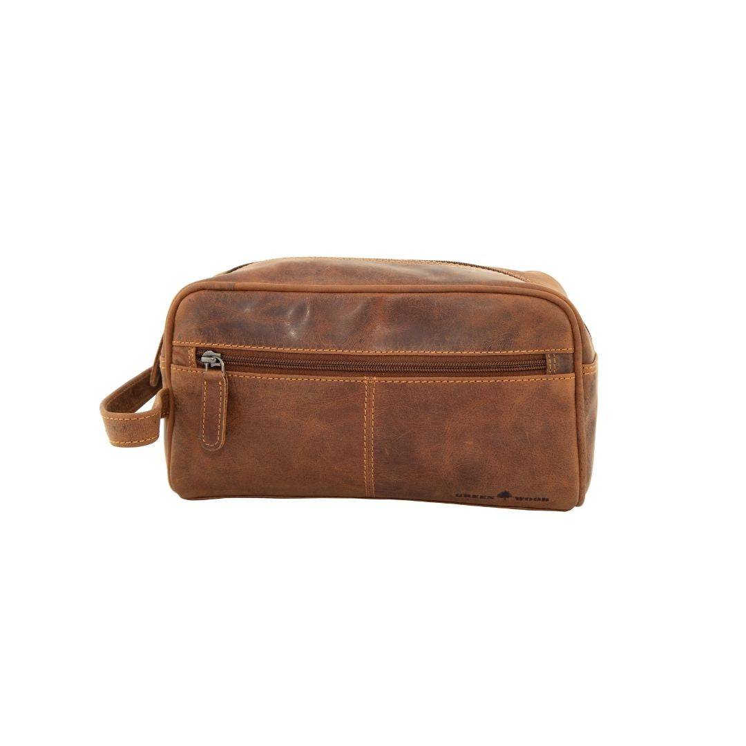 Banff Leather Toiletry Bag