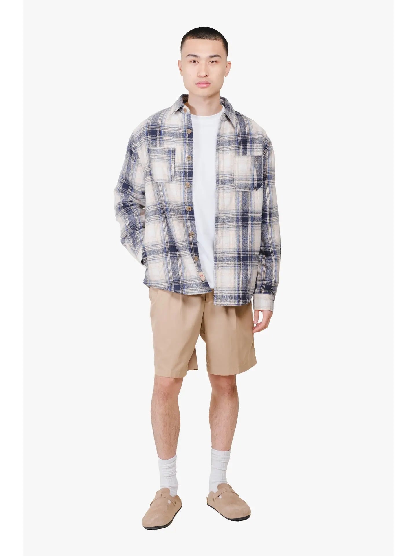 Sherpa Lined Flannel Shacket