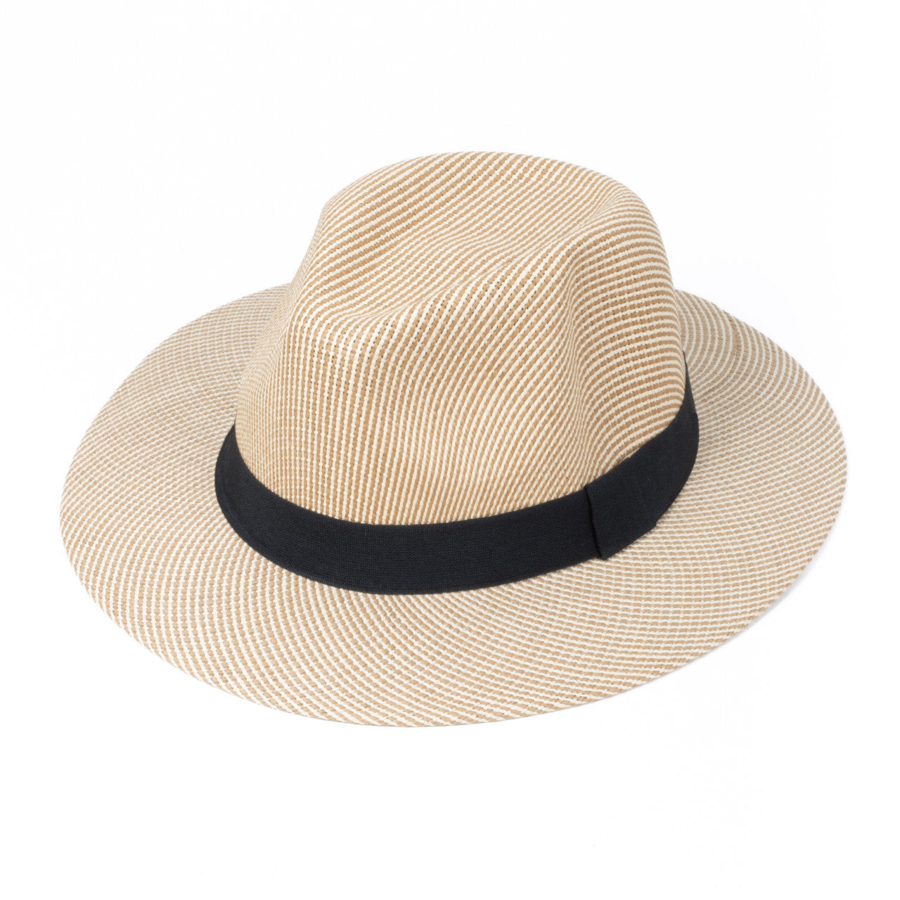 Men's Black Banded Fashion Fedora Hat