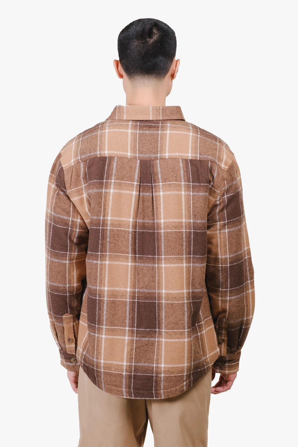 Sherpa Lined Flannel Shacket