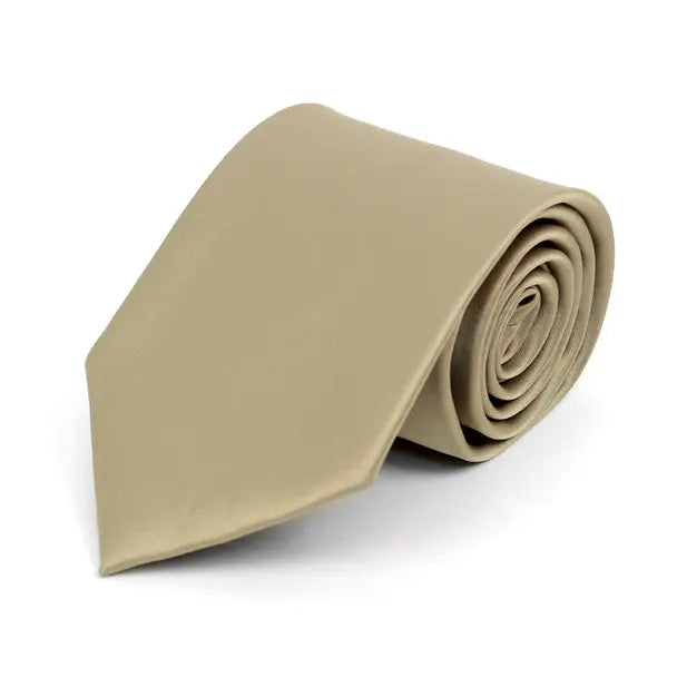 Standard Solid Satin Ties