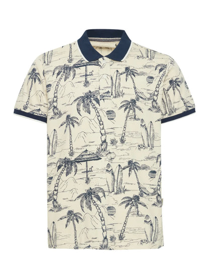 Aop Palm Tree Polo