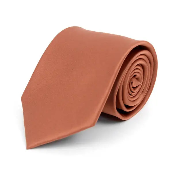 Standard Solid Satin Ties