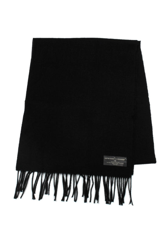 Black Vegan Cashmere Scarf