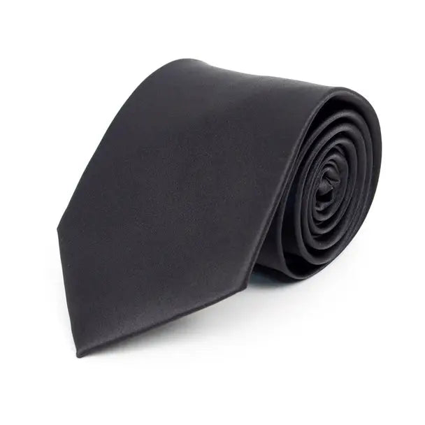 Standard Solid Satin Ties