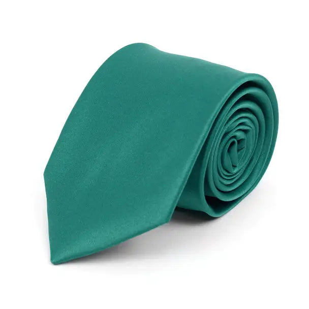 Standard Solid Satin Ties
