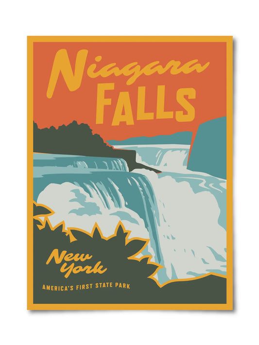 Niagara Falls - 12x16 Poster