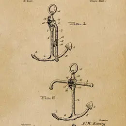 8x10 Patent Art Patent Prints