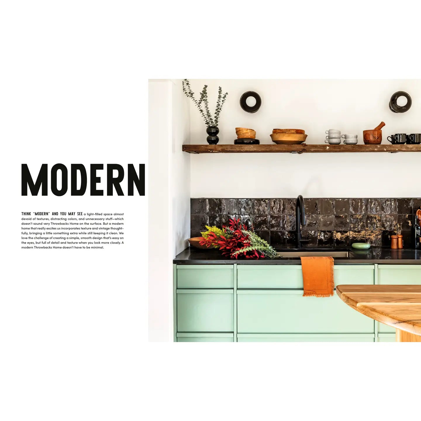Throwbacks Home Interiors