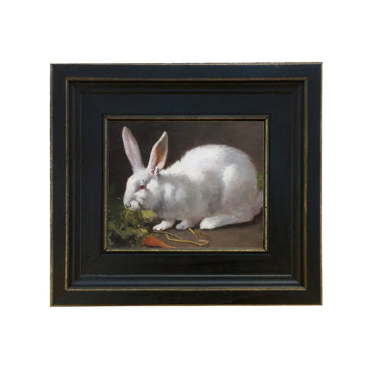 White Rabbit Oil Painting Print Reproduction On Canvas